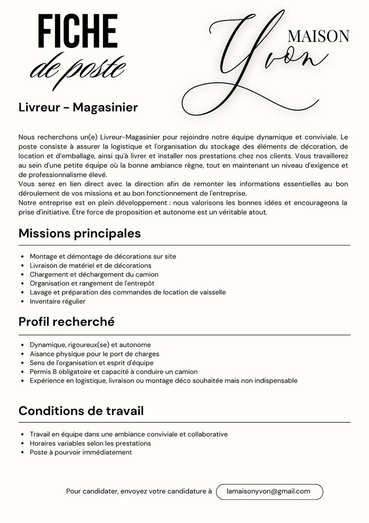 Maison Yvon - Yvon Embal +